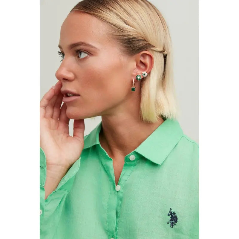 US POLO JW6018NK Stainless Steel Cross
