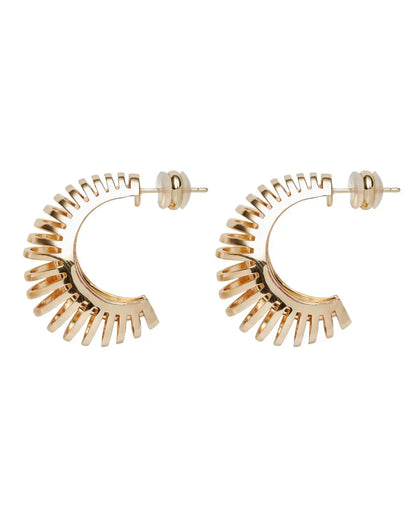 U.S. POLO JW5380EA Σκουλαρίκια Trudy Από Επίχρυσο Ορείχαλκο