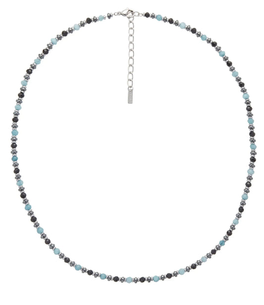 U.S. POLO JW6065NK Ανδρικό Κολιέ με Χάντρες Από Ανοξείδωτο Ατσάλι