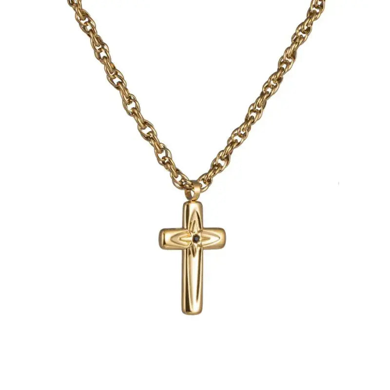 US POLO JW6018NK Stainless Steel Cross