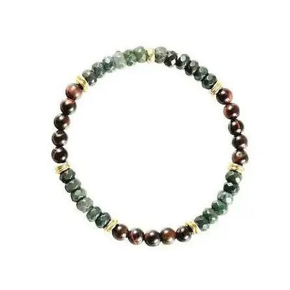 US POLO JW9210BR Men's Steel and Leather Bracelet