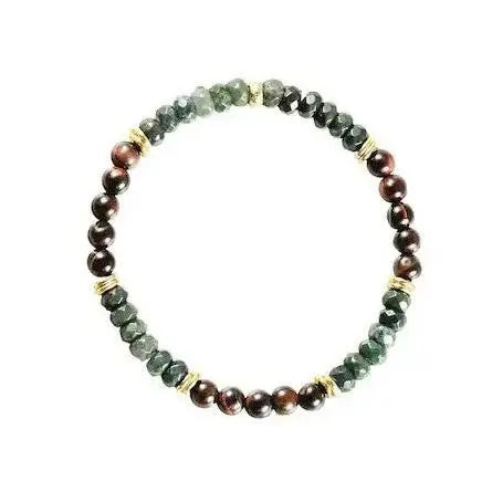 US POLO JW9210BR Men's Steel and Leather Bracelet