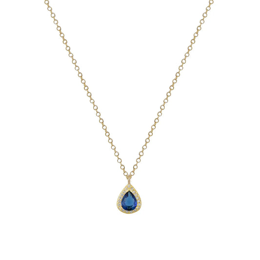 Necklace 9W-KD001-2 Rose Gold Plated Silver with Pearl