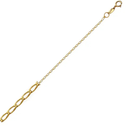 Neck Chain PAL20W K14 White Gold 45cm