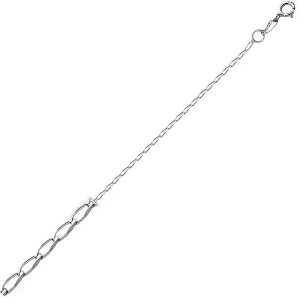 Neck Chain PAL20W K14 White Gold 45cm