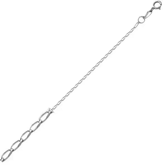 Neck Chain PAL20W K14 White Gold 45cm