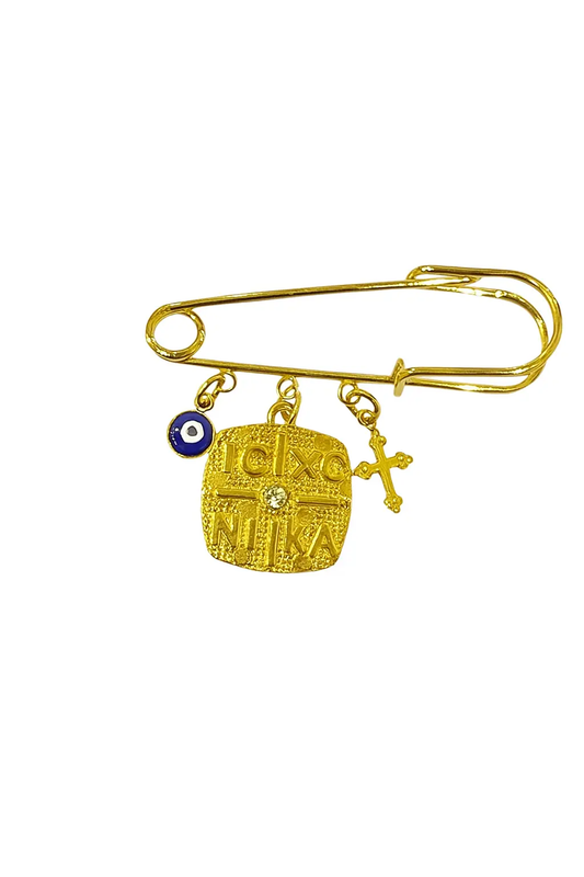 BC31004 Baby Headband in Gold Plated Silver