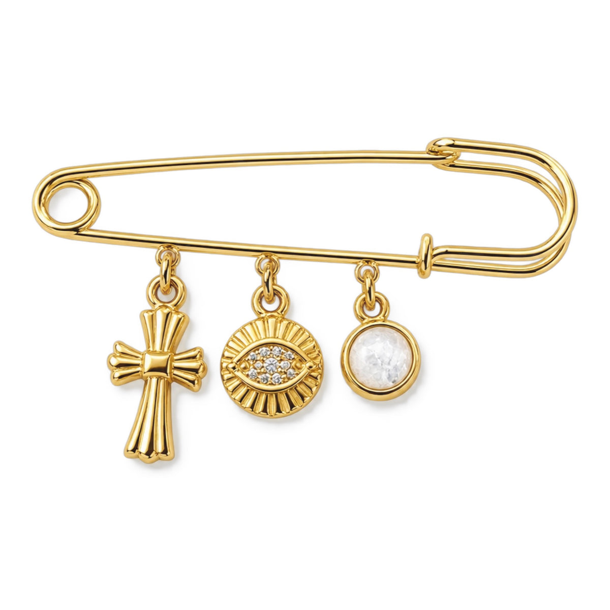 BC31004 Baby Headband in Gold Plated Silver