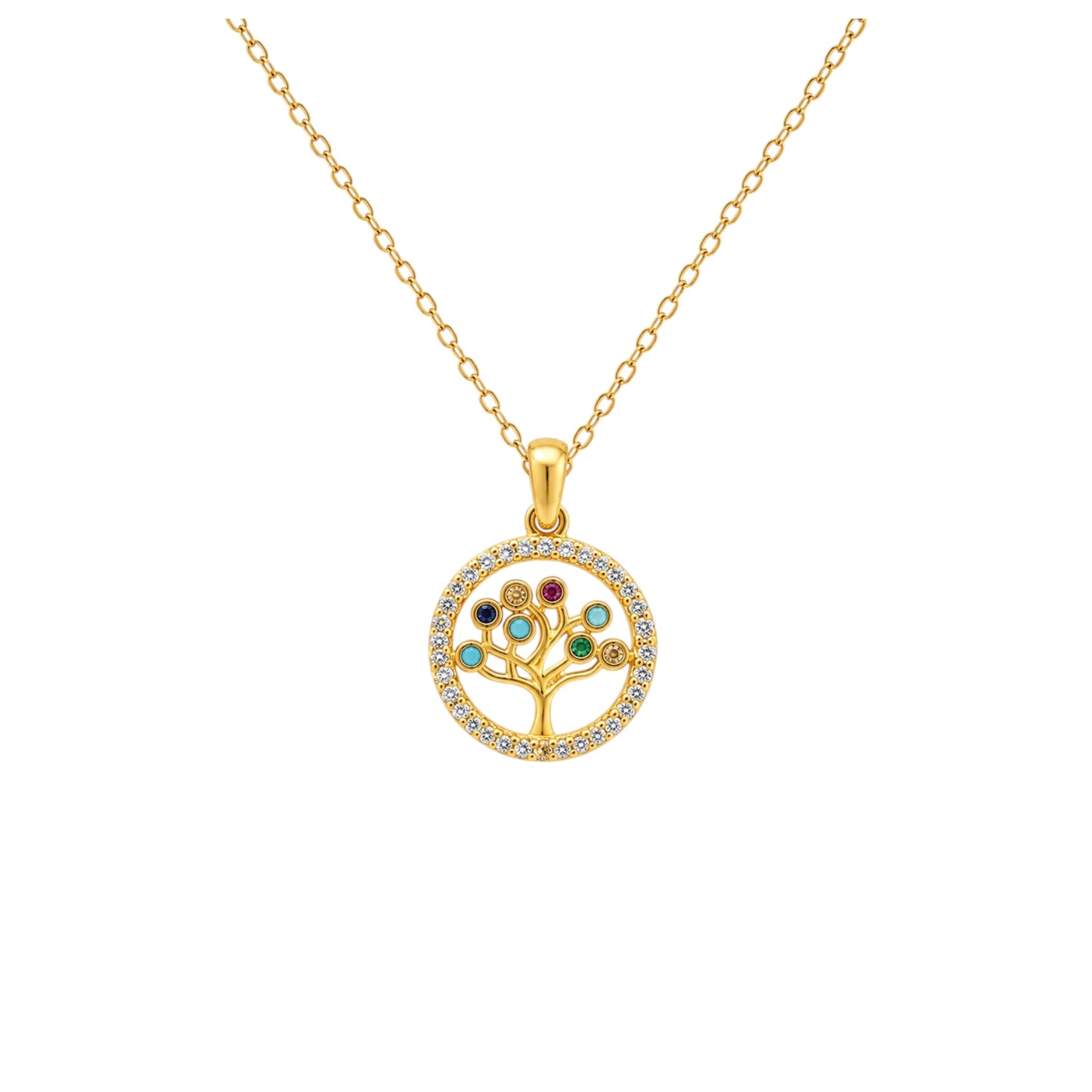 Necklace 9W-KD001-2 Rose Gold Plated Silver with Pearl