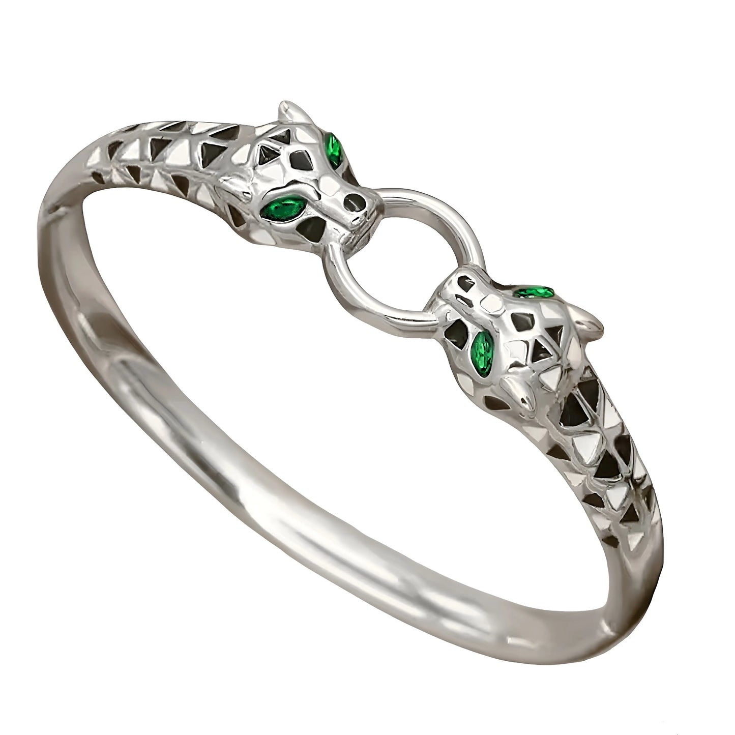 BR21810 Steel Handcuff Bracelet