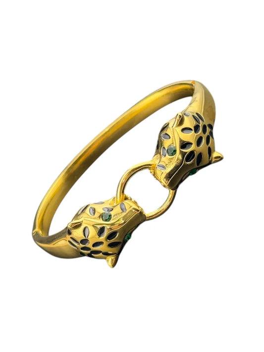 BR21810 Steel Handcuff Bracelet