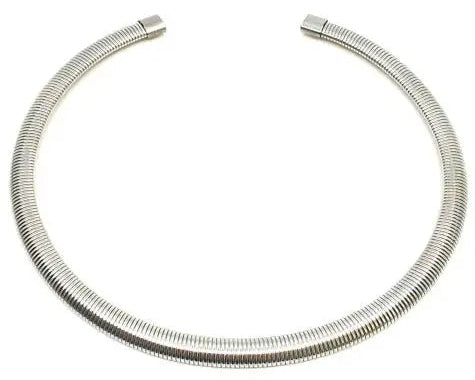 Κολιέ KB403W Choker Λαιμαριά Από Ανοξείδωτο Ατσάλι