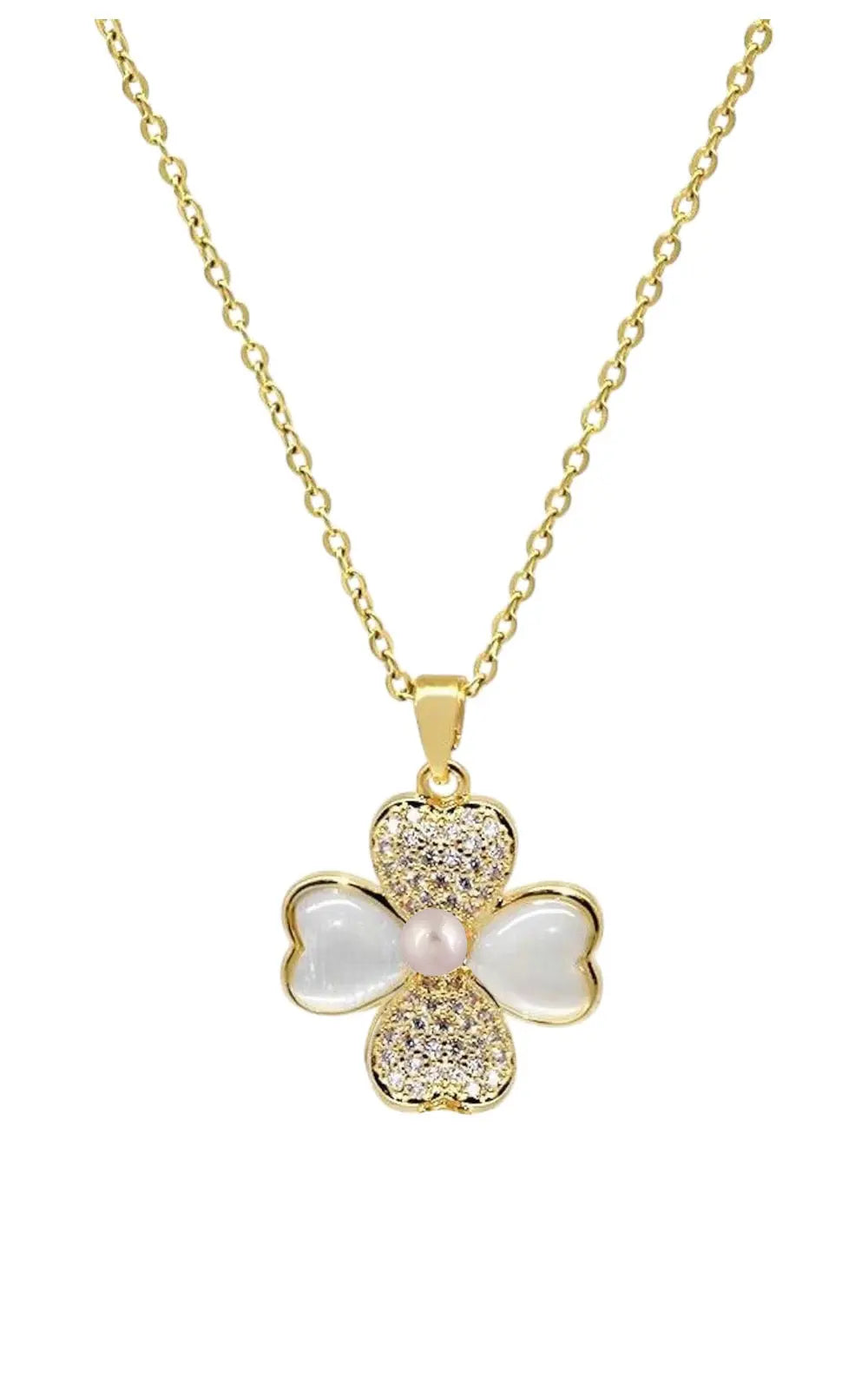 Κολιέ KB43G Σταυρός Από Επιχρυσωμένο Ασήμι με Φίλντισι και Ζιργκόν