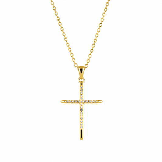 Necklace 9W-KD001-2 Rose Gold Plated Silver with Pearl