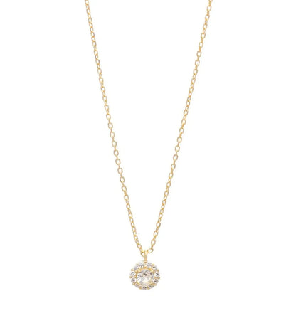 KD064-3 Mom Necklace with Gold Plated Silver Chain