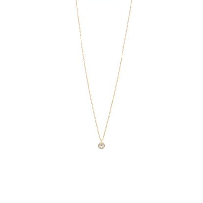 KD064-3 Mom Necklace with Gold Plated Silver Chain