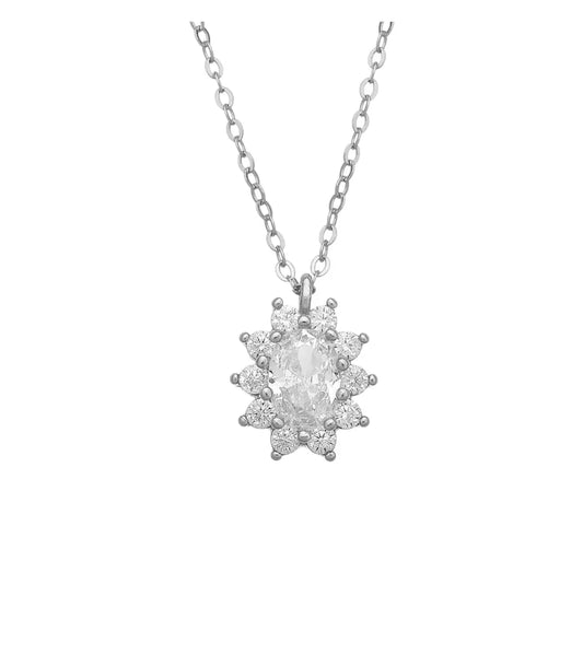 KD064-3 Mom Necklace with Gold Plated Silver Chain