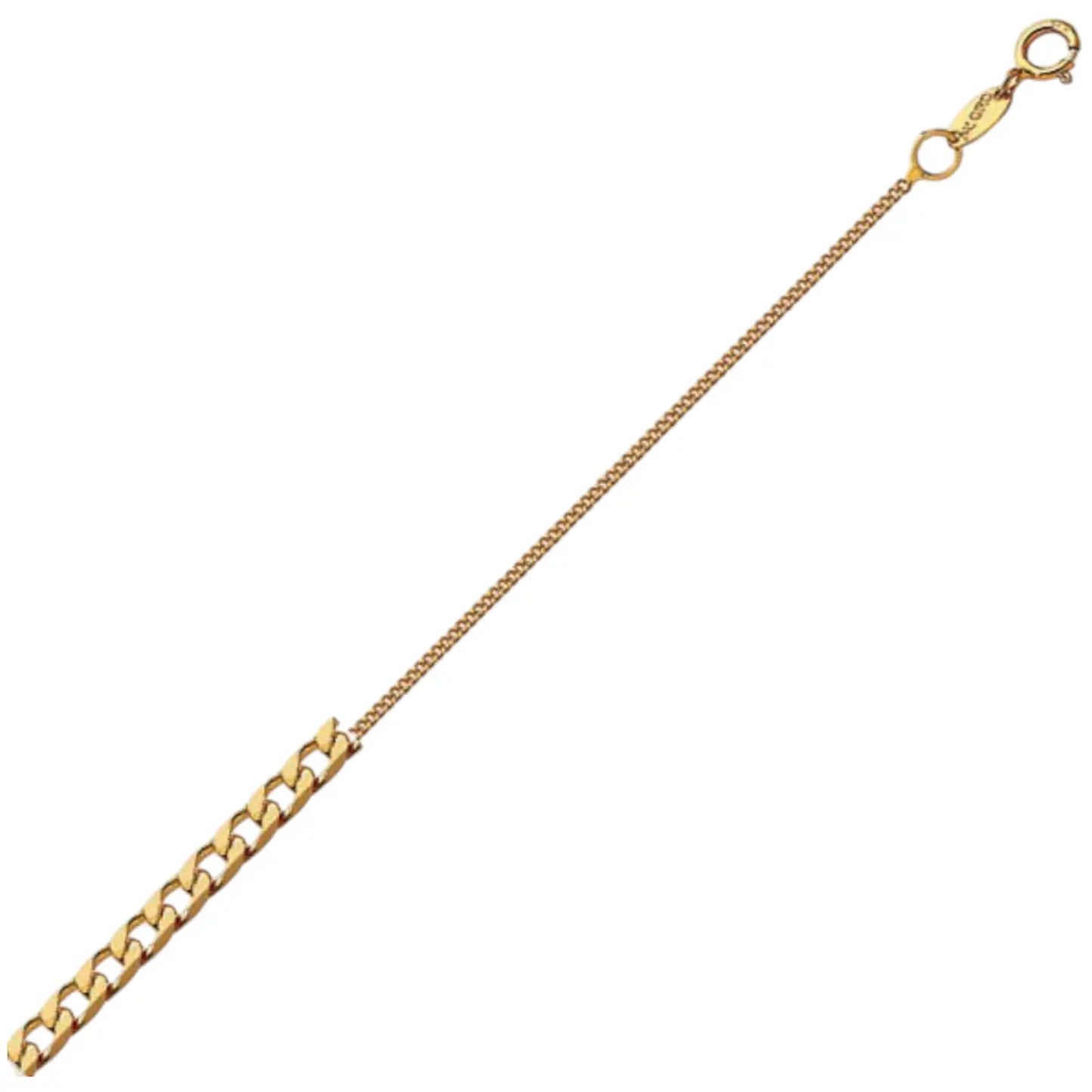 Neck Chain PAL20W K14 White Gold 45cm