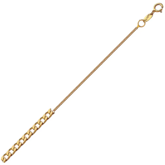 Neck Chain PAL20W K14 White Gold 45cm