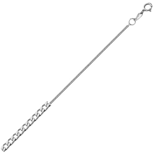 Neck Chain PAL20W K14 White Gold 45cm
