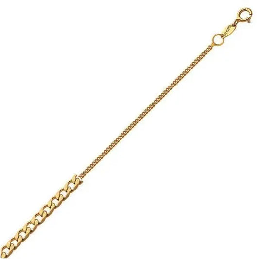 Neck Chain PAL20W K14 White Gold 45cm