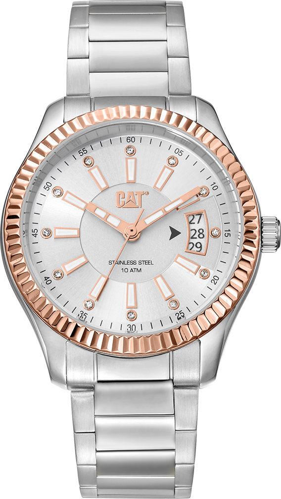 CATERPILLAR L734111229 Ray Lady Silver Stainless Steel Bracelet