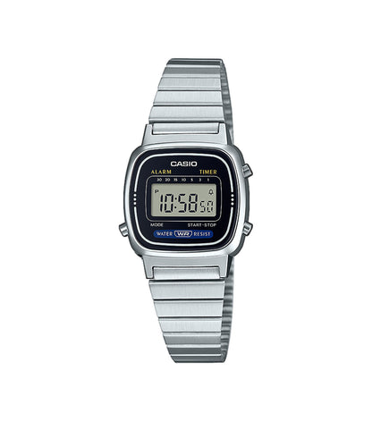 CASIO LA-670WEA-1EF Vintage Stainless Steel Bracelet