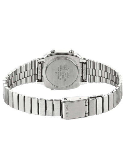 CASIO LA-670WEA-1EF Vintage Stainless Steel Bracelet