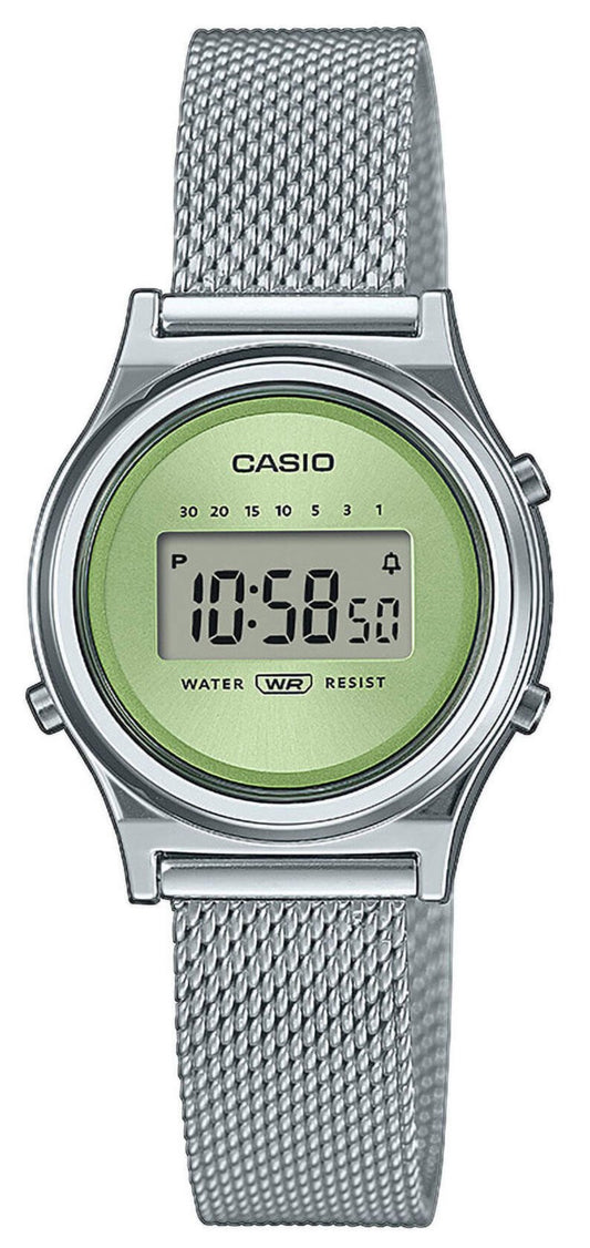 CASIO LA-700WEM-3AEF Digital Stainless Steel Bracelet