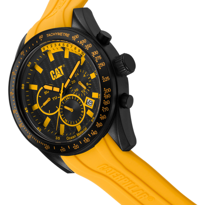 Caterpillar LQ16927127 Oceania Multifunction Yellow Silicon Strap