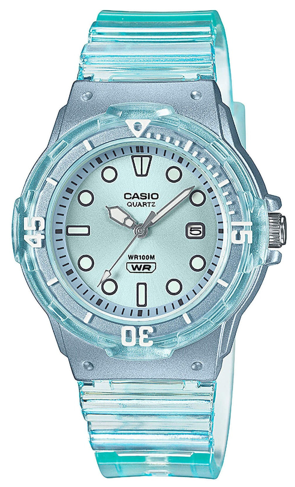 CASIO LRW-200HS-2EVEF Light Blue Rubber Strap