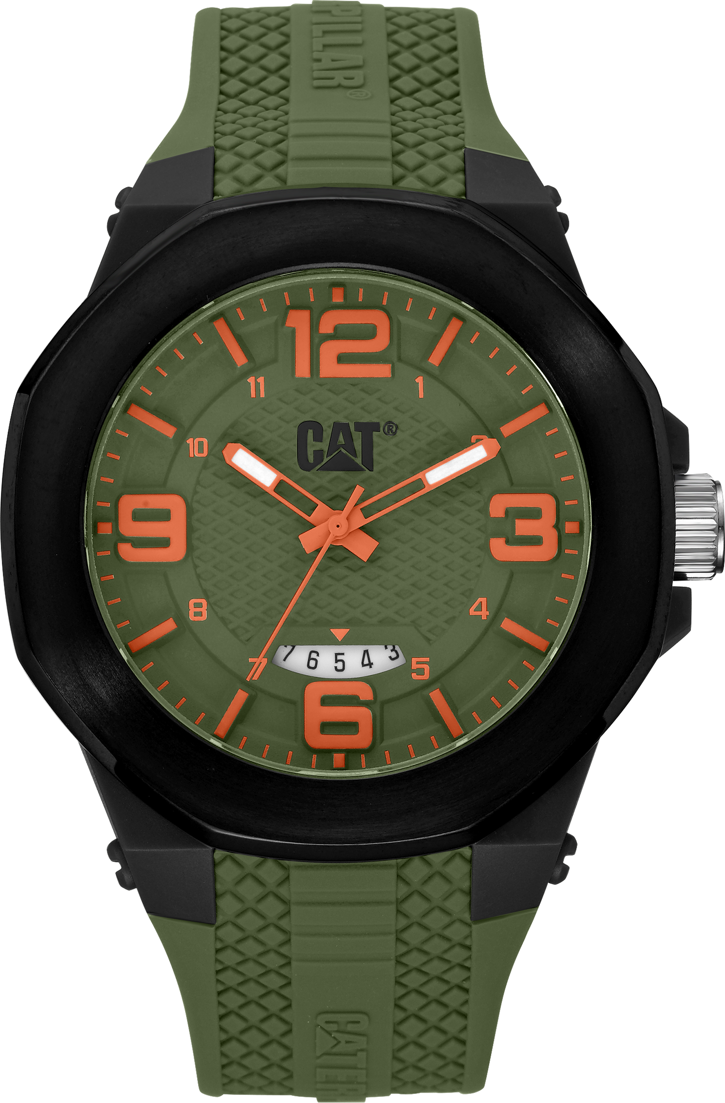 Caterpillar LT16123338 Hive Khaki Silicon Strap