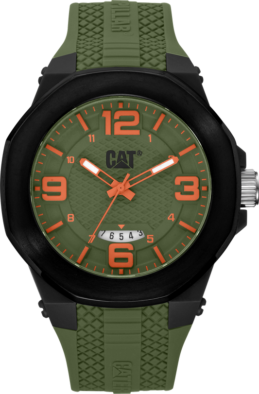 Caterpillar LT16123338 Hive Khaki Silicon Strap