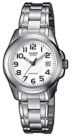 CASIO LTP-1259PD-7BEG Silver Stainless Steel Bracelet