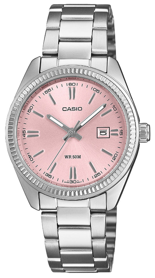 CASIO LTP-1302PD-4AVEF Lady's Stainless Steel Bracelet