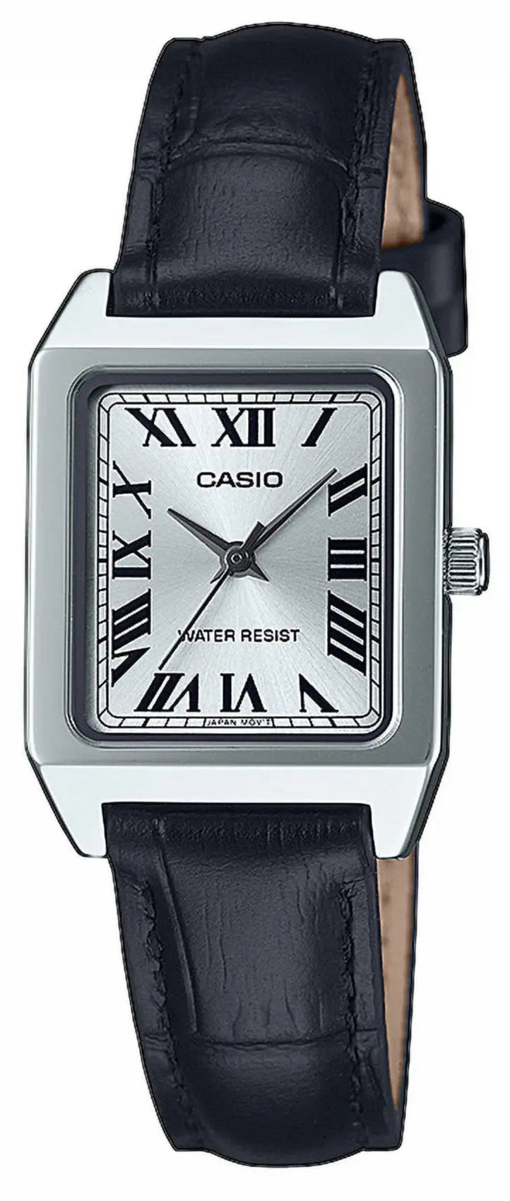 CASIO LTP-B150L-7B1EF Lady's Black Leather Strap