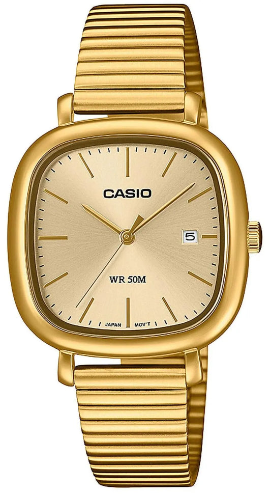 CASIO LTP-B166G-9AVEF Lady's Gold Stainless Steel Bracelet