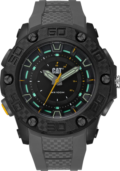 Caterpillar LU16025127 P10 Shark Grey Rubber Strap