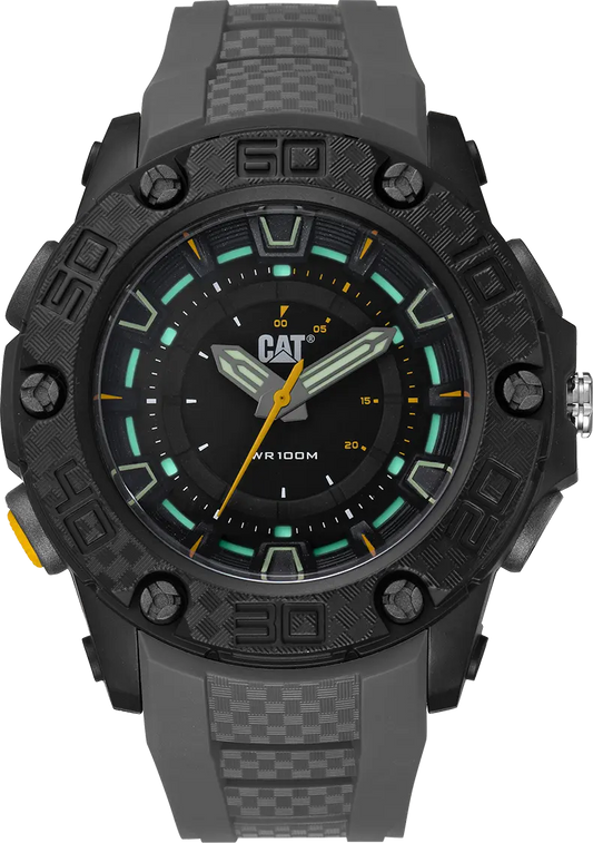 Caterpillar LU16025127 P10 Shark Grey Rubber Strap