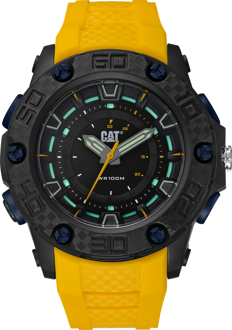 Caterpillar LU16027126 P10 Yellow Rubber Strap