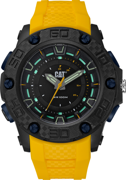 Caterpillar LU16027126 P10 Yellow Rubber Strap