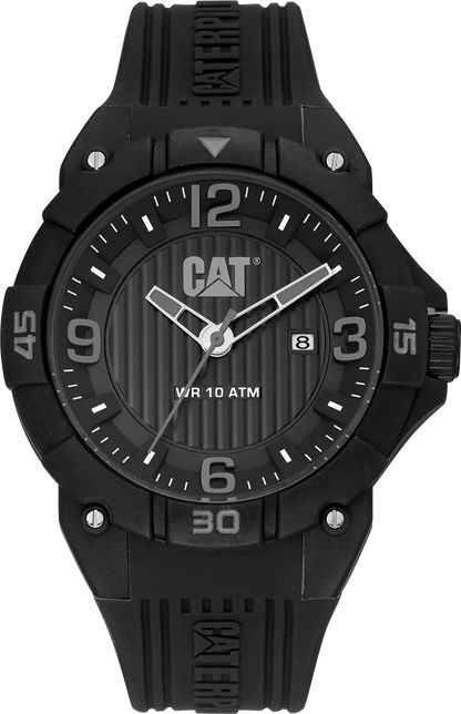 CATERPILLAR LW16121131 Drift Black Silicon Strap