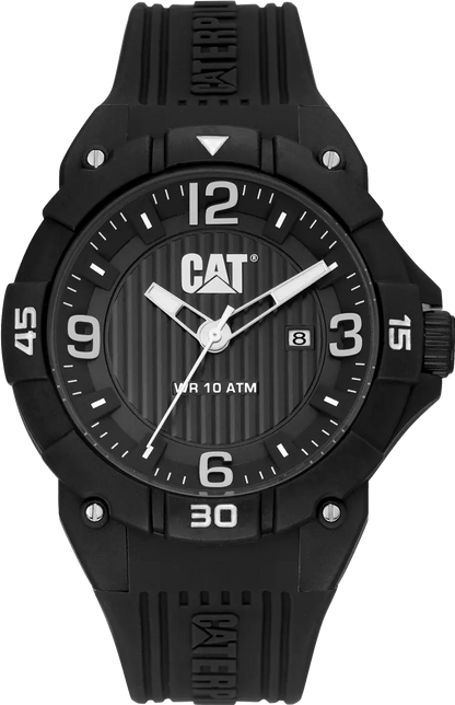 CATERPILLAR LW16121132 Drift Black Silicon Strap