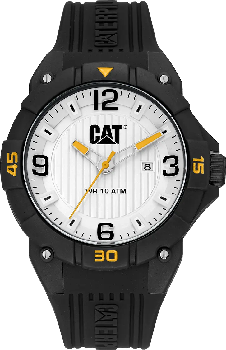 CATERPILLAR LW16121231 Drift Black Silicon Strap