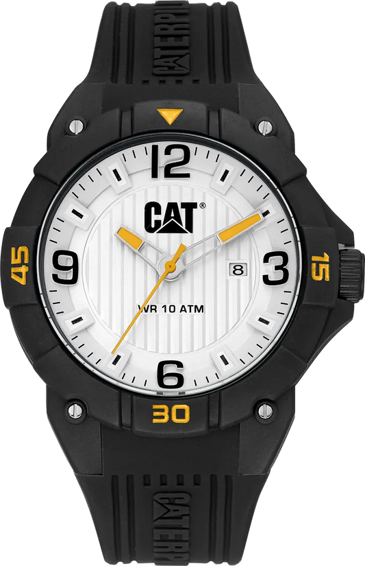 CATERPILLAR LW16121231 Drift Black Silicon Strap