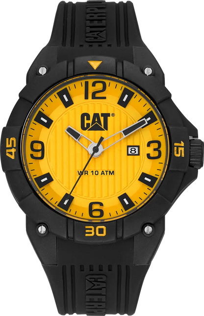CATERPILLAR LW16121731 Drift Black Silicon Strap