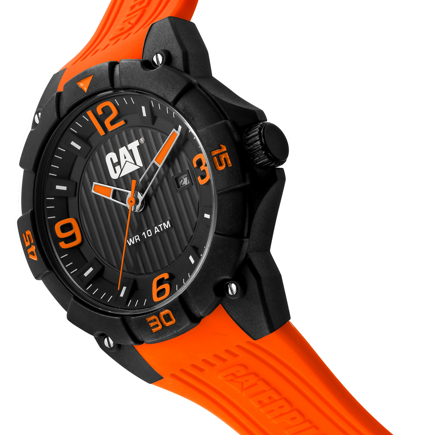 CATERPILLAR LW16128138 Drift Orange Silicon Strap