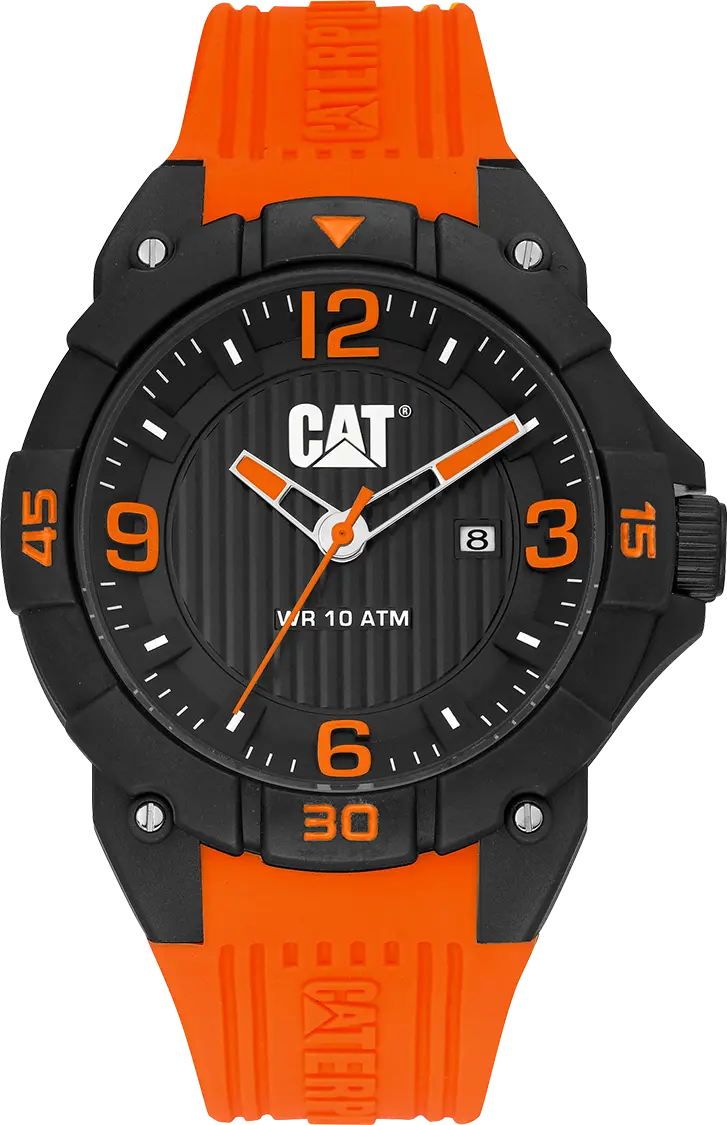CATERPILLAR LW16128138 Drift Orange Silicon Strap