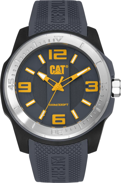 CATERPILLAR LX15125537 Gridlock Grey Silicon Strap