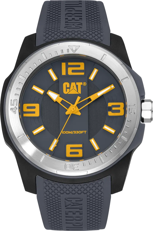 CATERPILLAR LX15125537 Gridlock Grey Silicon Strap